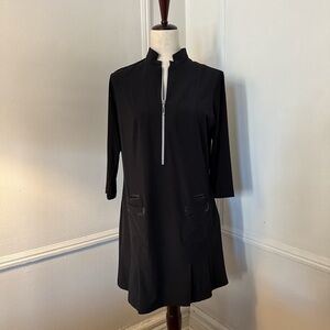 Jamie Sadock Black 3/4 Sleeve Dress